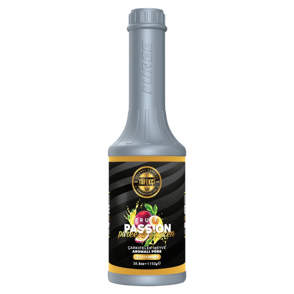 By Tüfekçi Premium Çarkıfelek (Passion Fruite) Meyve Püresi %50 Gerçek Meyve Oranı 1150gr