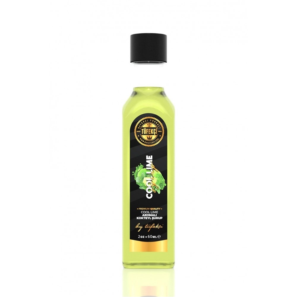 By Tüfekçi Cool Lime Konsantre Yoğun Lezzet Yüksek Ferahlık Gerçek Cool Lime Formülü (60ml)