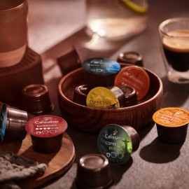 Tchibo Cafissimo Tadım Seti Caffè Crema, Espresso ve Kaffee, 110 adet (11x10 Kahve Kapsülü)