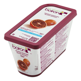 Les Vergers Boiron Donuk Kan Portakalı (Blood Orange) Püresi 1000 Gr %100 Meyve Katkı Maddesiz Şeker İlavesiz