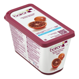 Les Vergers Boiron Donuk Kan Portakalı (Blood Orange) Püresi 1000 Gr %100 Meyve Katkı Maddesiz Şeker İlavesiz