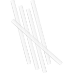 Coffeein Bubble Tea Pipet 100lü 22 Cm Kalın Pipet Altı Kesik 