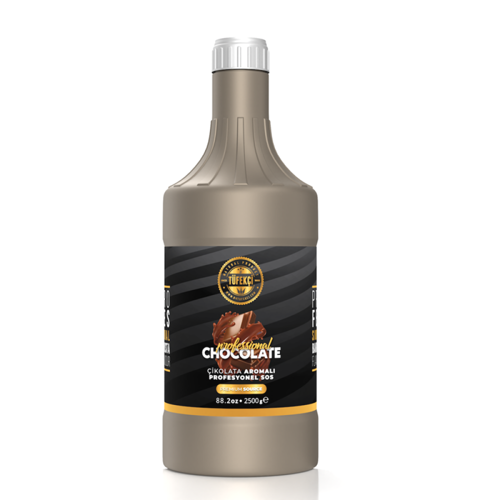 By Tüfekçi Çikolata Profesyonel Bar Sos 2500gr 