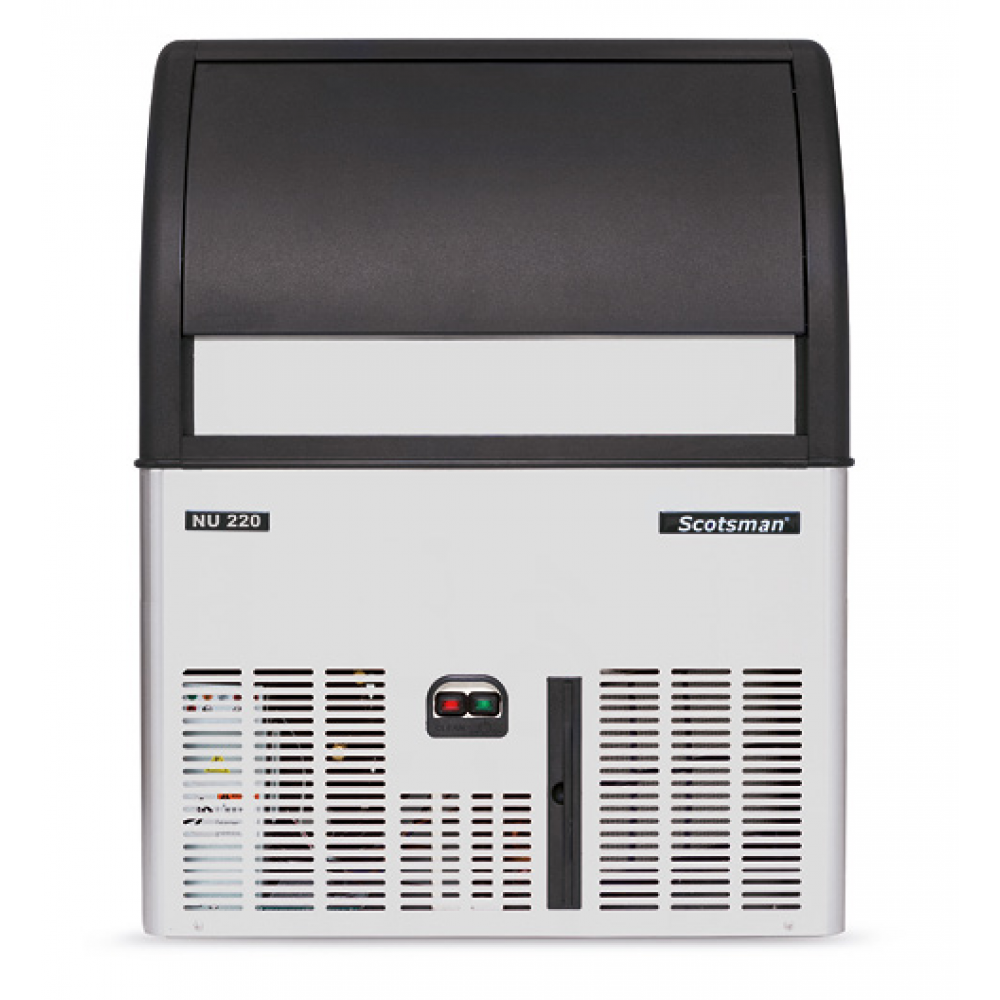 Scotsman NU220 Seri Dice Ice Buz Makinesi 109 Kg Günlük Üretim Kapasitesi  37 Kg Hazne Kapasitesi 