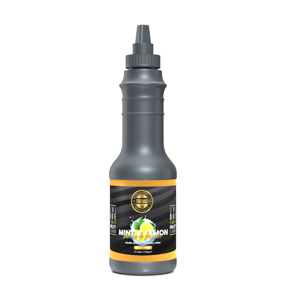 By Tüfekçi Nane Limon Meyve Püresi %30 Gerçek Meyve 1000gr