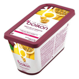 Les Vergers Boiron Donuk Passion Fruit (Çarkıfelek) Püresi 1000 Gr %100 Meyve Katkı Maddesiz Şeker İlavesiz