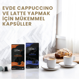 Coffeein Espresso Primein Aluminium Nespresso Kapsül Kahve 10'lu (Nespresso Uyumlu) %100 Arabica