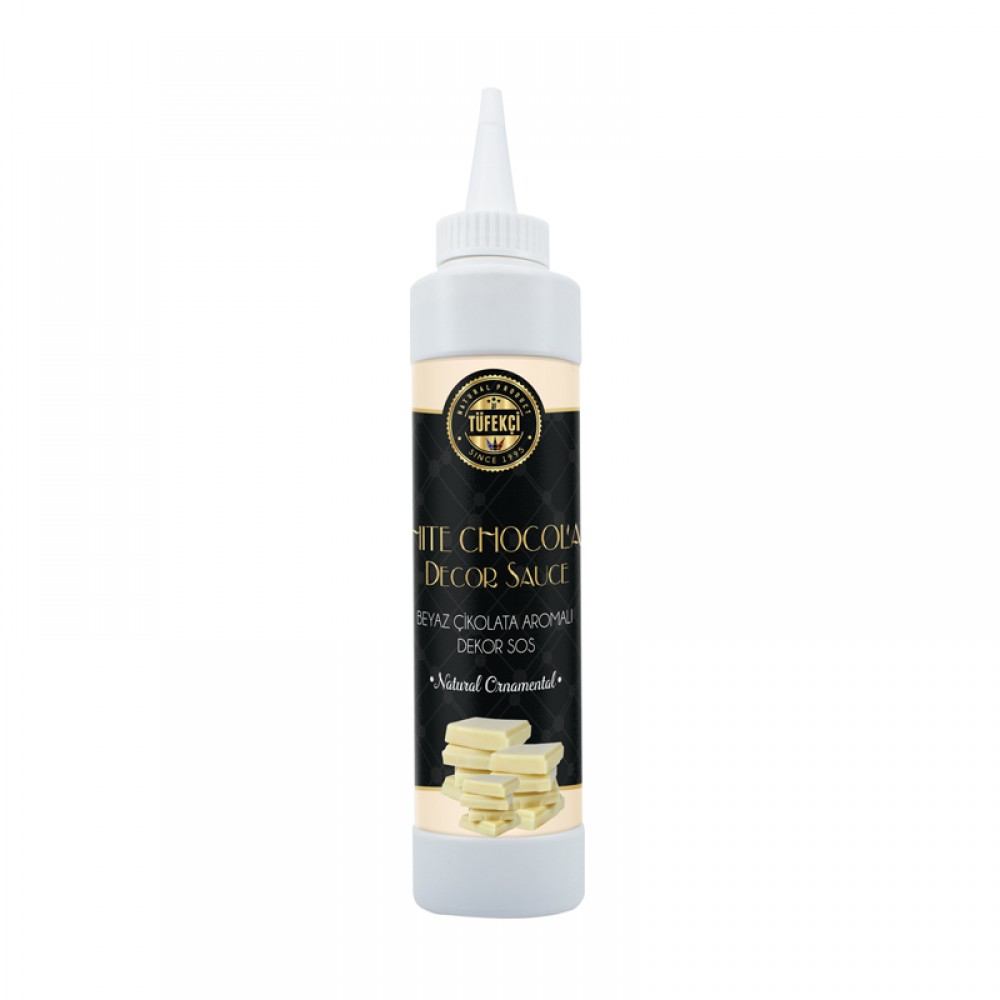 By Tüfekçi Beyaz Çikolata Dekor Sos 750gr