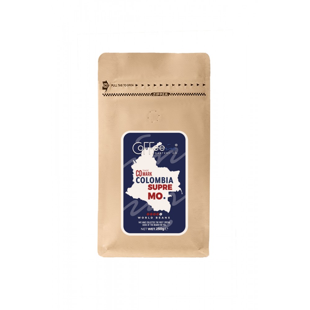 Coffeein Colombian Supremo Yöresel Filtre Kahve 250 Gr