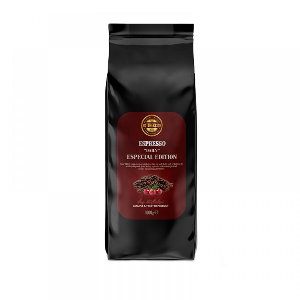 Espresso Daily Çekirdek Kahve Yüksek Çekirdek Kalitesi 18/19 Elek Medium Roast 1000 gr