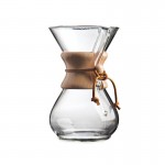 Epinox Chemex Ahşap Boyunluklu 6 Cup CM-6A