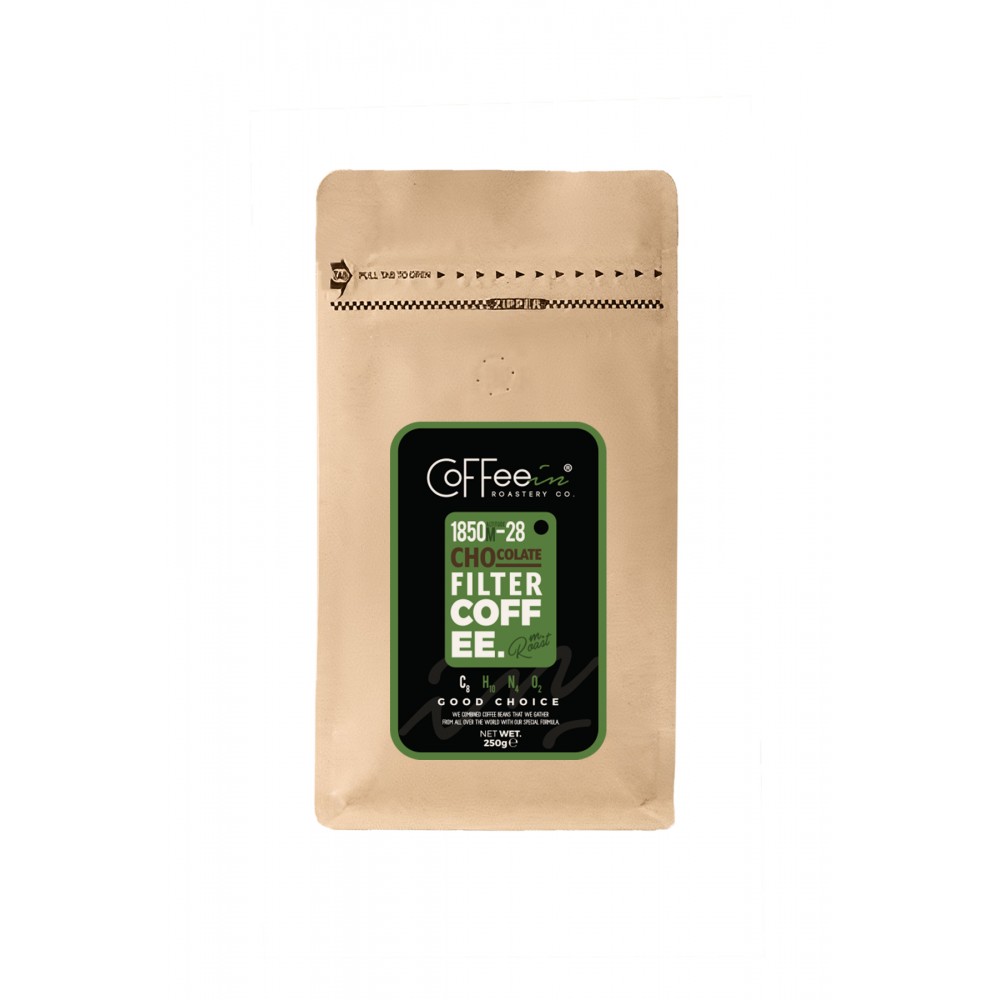 Coffeein Çikolata Aromalı Filtre Kahve 250 Gr