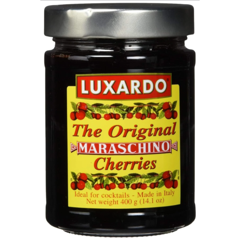 Luxardo Gourmet Maraschino Kiraz - 400g Kavanoz - Katkı Maddesiz Doğal Garnish