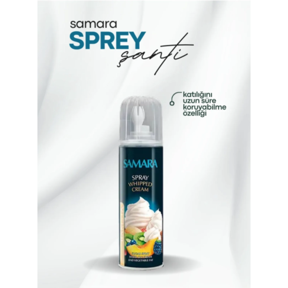 Samara Sprey Krem Şanti Krema 250gr