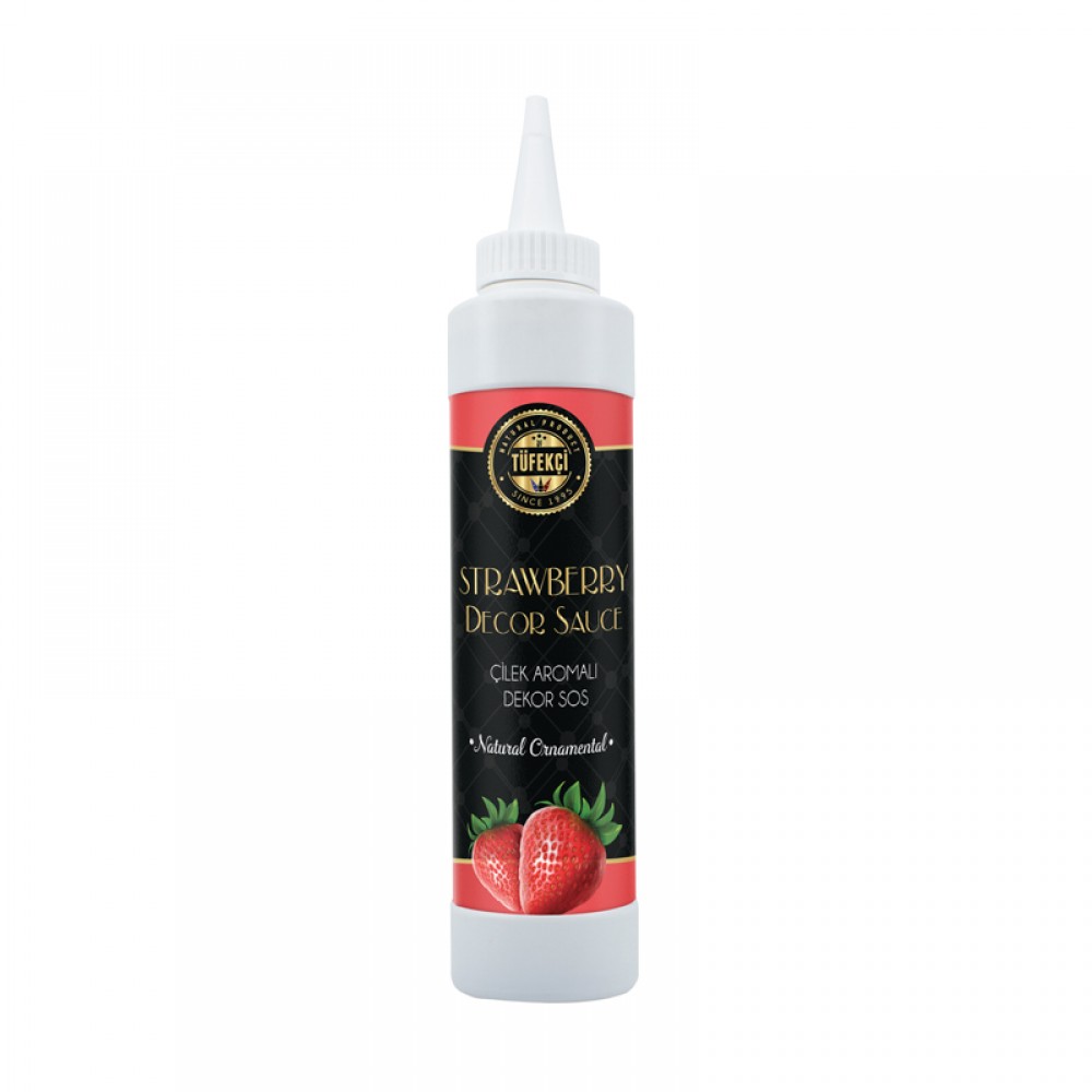 By Tüfekçi Çilek Dekor Sos 750gr