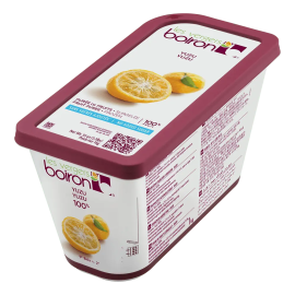 Les Vergers Boiron Donuk Yuzu Püresi 1000 Gr %100 Meyve Katkı Maddesiz Şeker İlavesiz